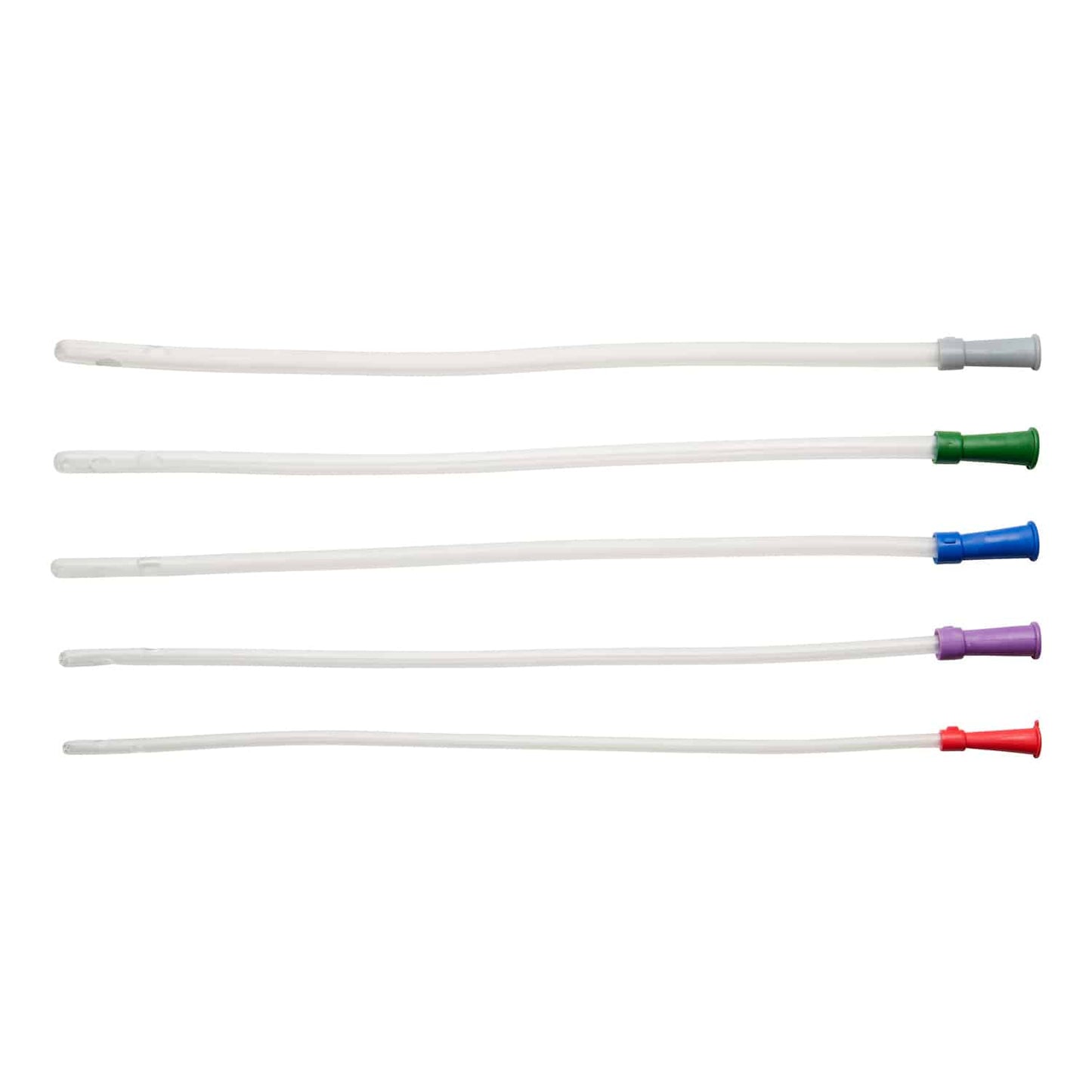 Straight Intestinal Tube With Two Eyes And Colour-Coded Connector