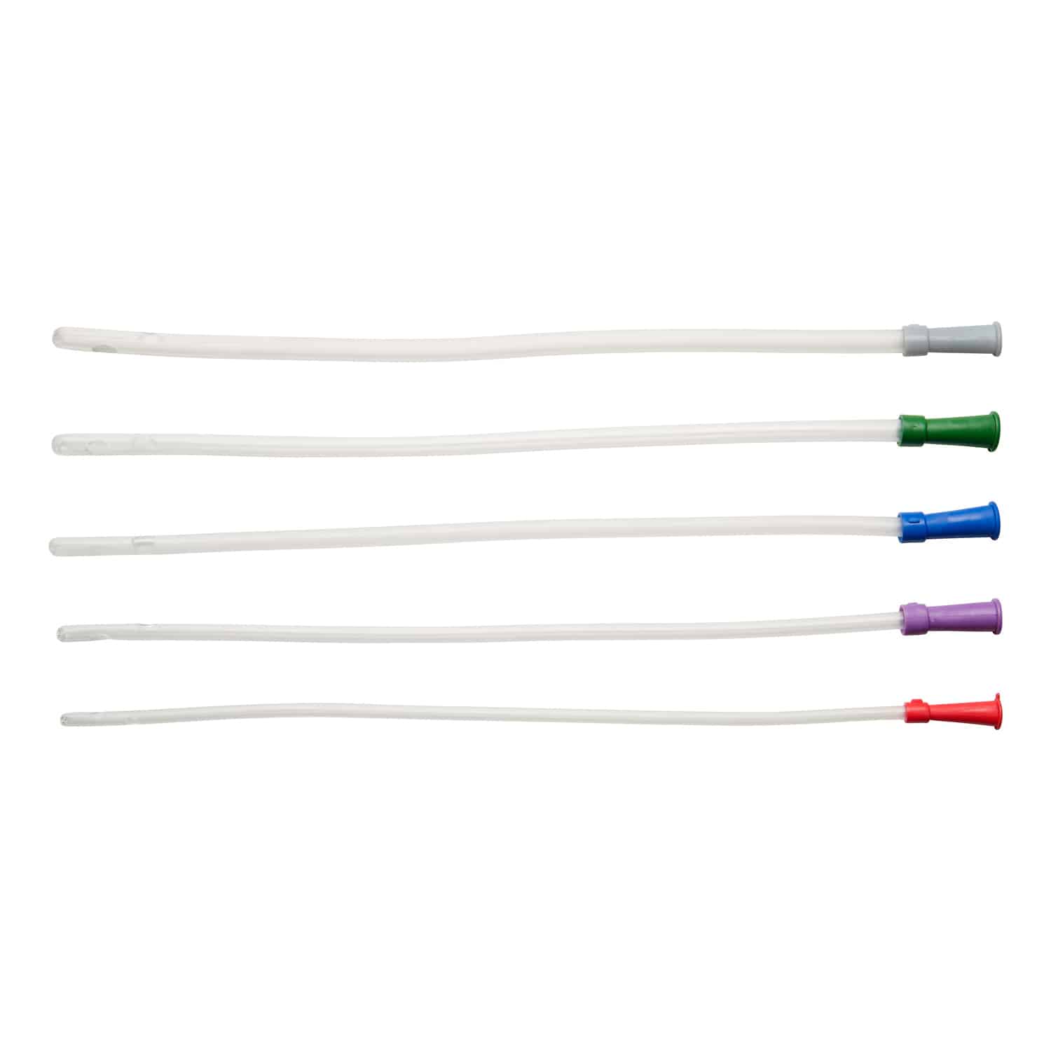 Straight Intestinal Tube With Two Eyes And Colour-Coded Connector