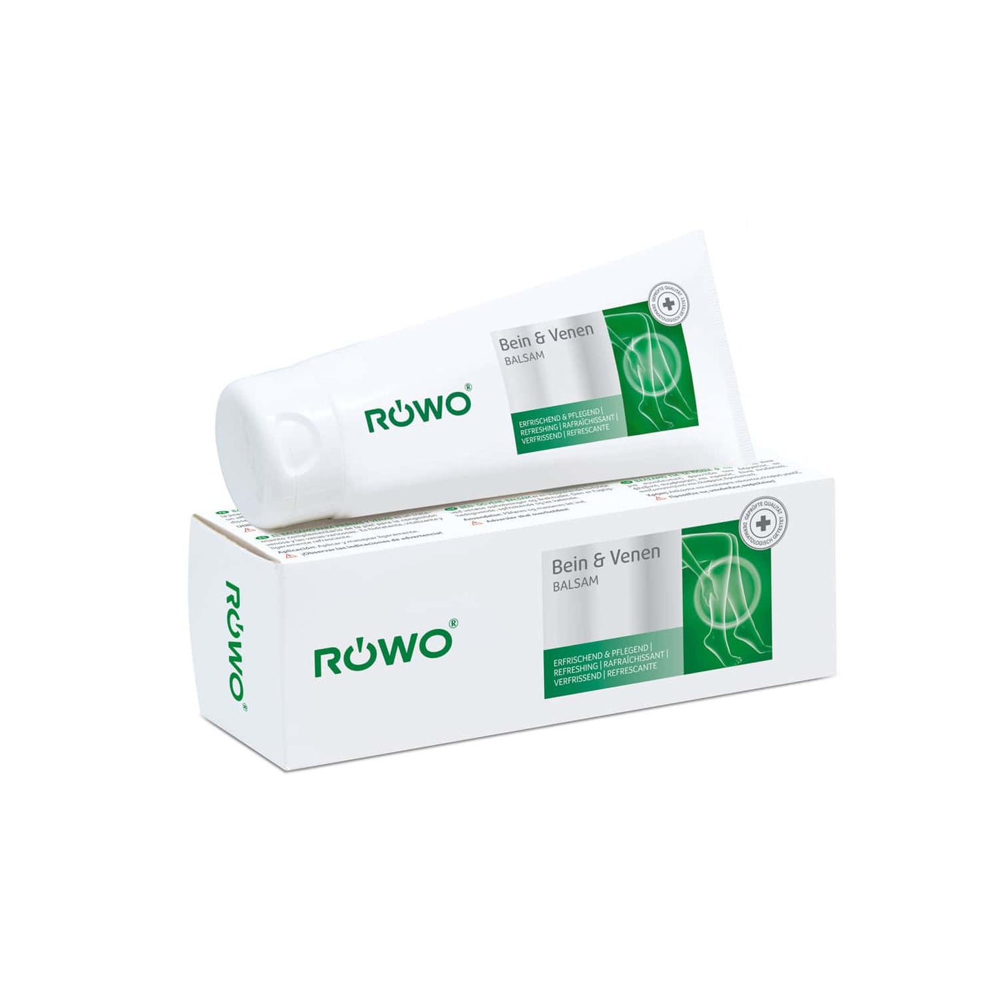 Röwo Leg & Vein Balm For Accompanying Skin Care In Varicose Veins And Venous Congestion