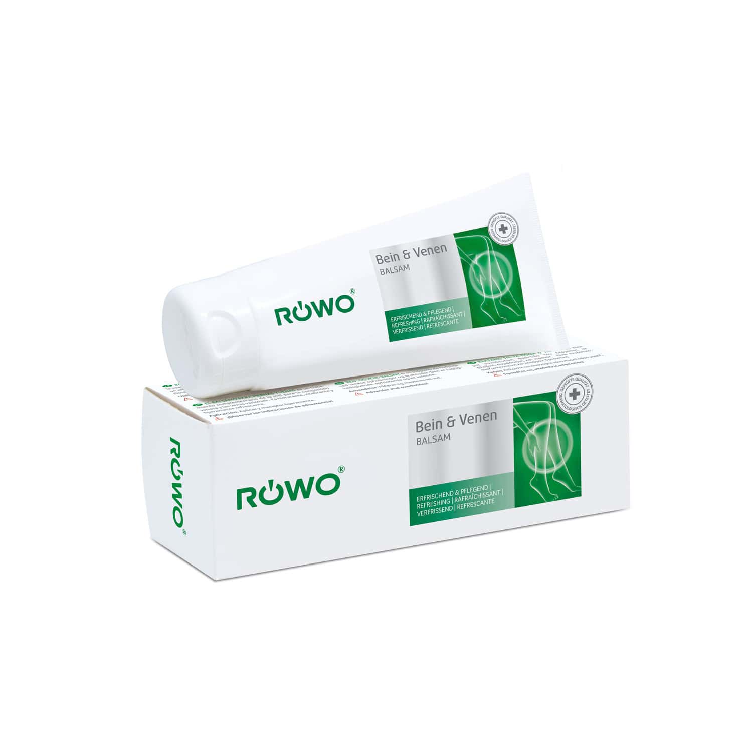 Röwo Leg & Vein Balm For Accompanying Skin Care In Varicose Veins And Venous Congestion