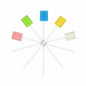 Colourful Teqler Soft Oral Care Swabs For Gentle Cleaning Of The Mouth   Gums And Teeth