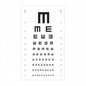 Eye Test Chart Chart From 1M4 To Determine Visual Acuity