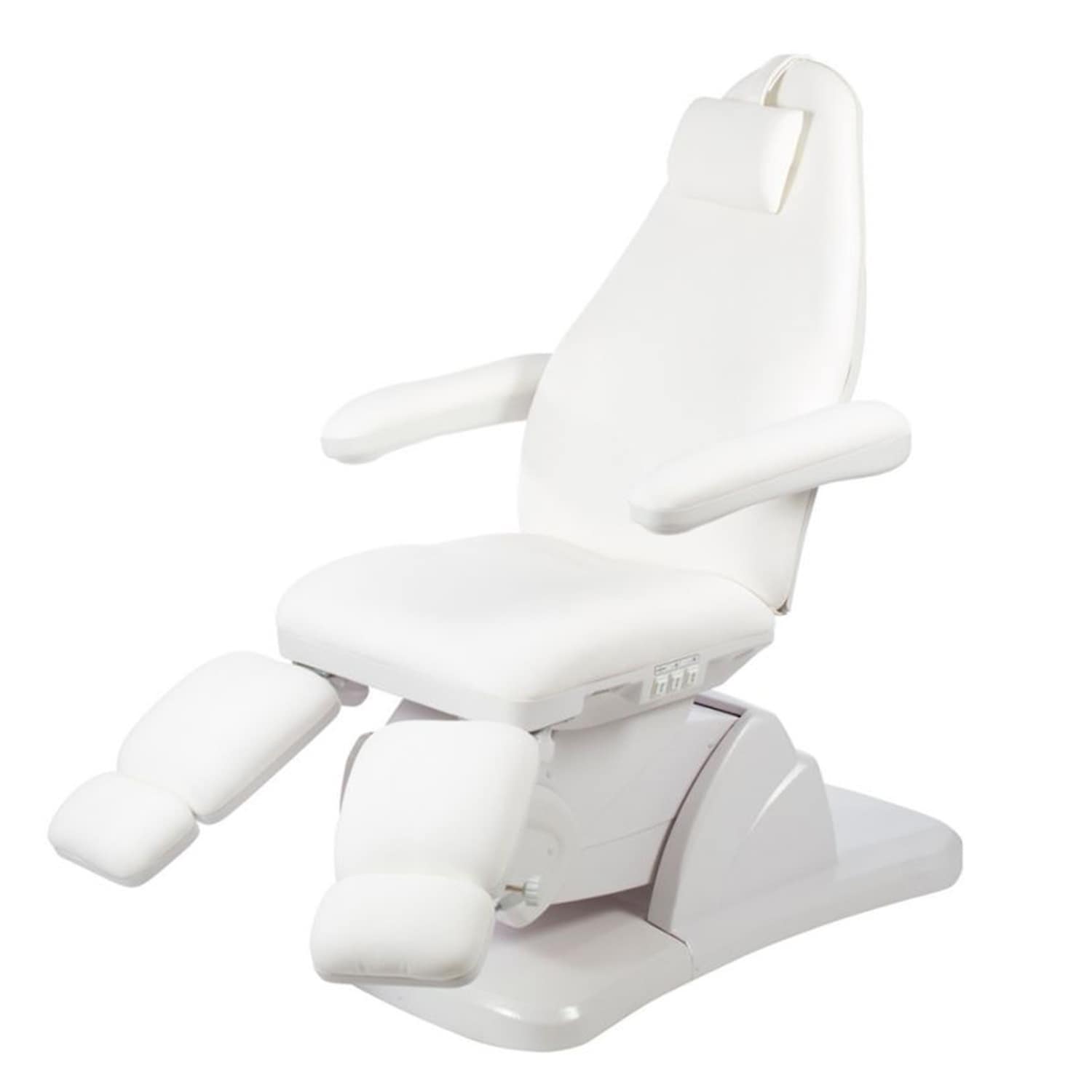 Happy Feet Pedicure Chairwith A Choice Of White Or Grey Pu Upholstery