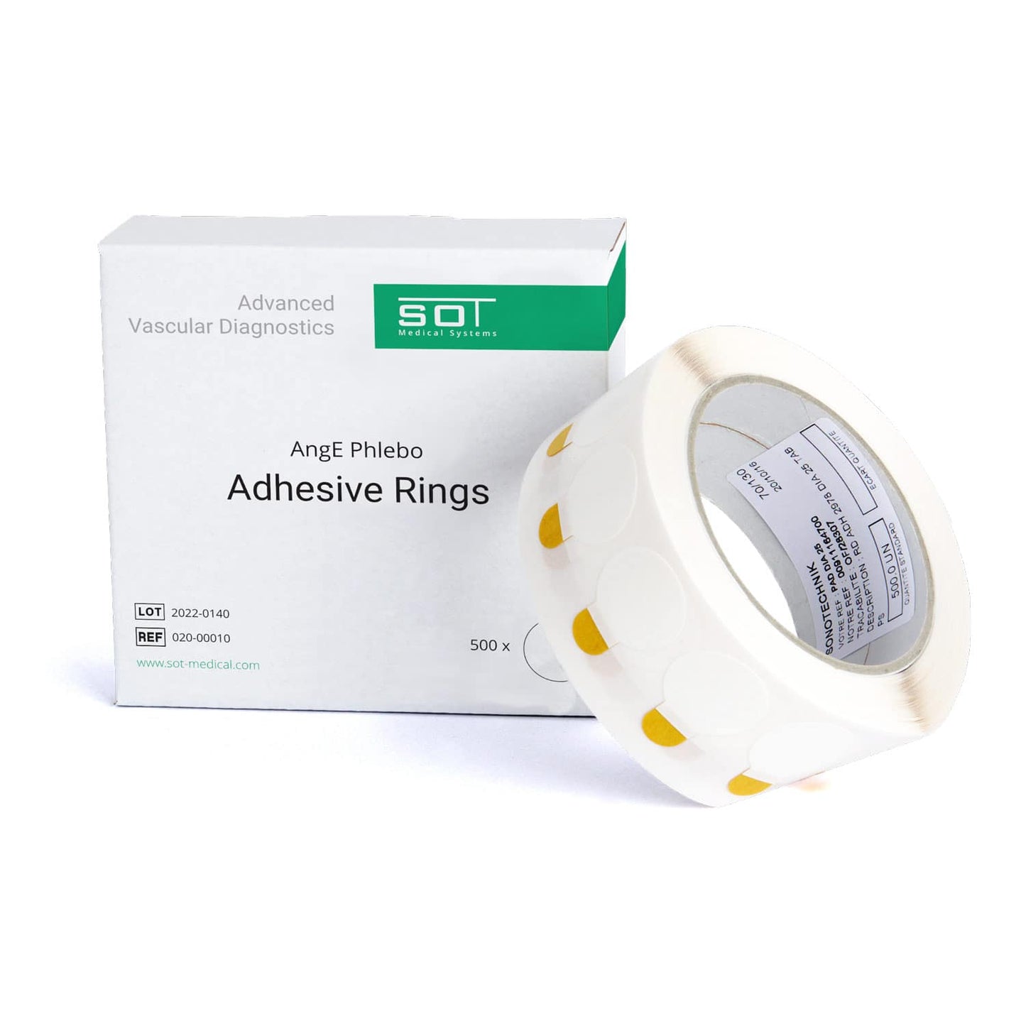 Ange™ Phlebo Adhesive Rings For Secure Fixation Of Optical Sensors