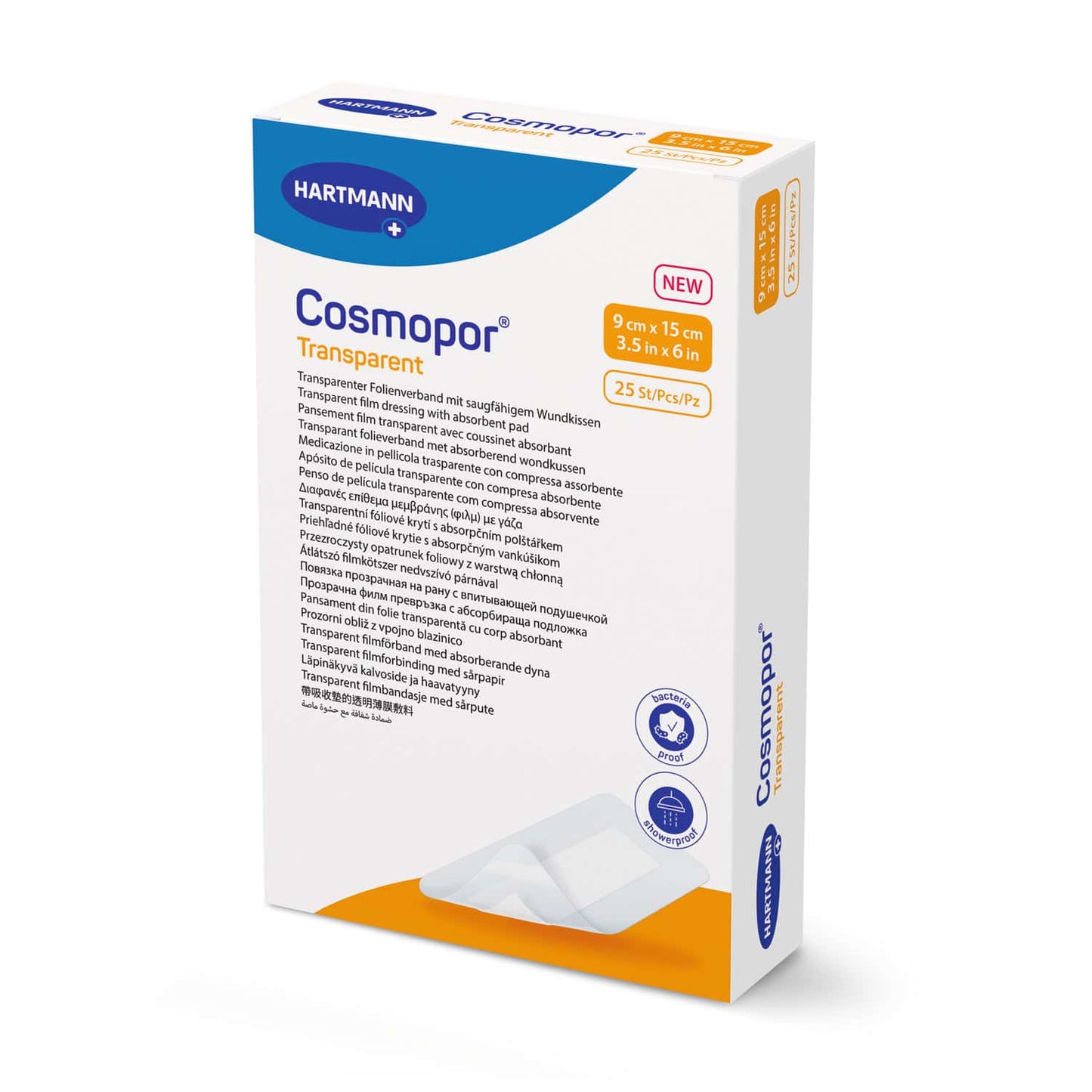 Cosmopor® Transparent Sterile   Self-Adhesive   Transparent Wound Dressing