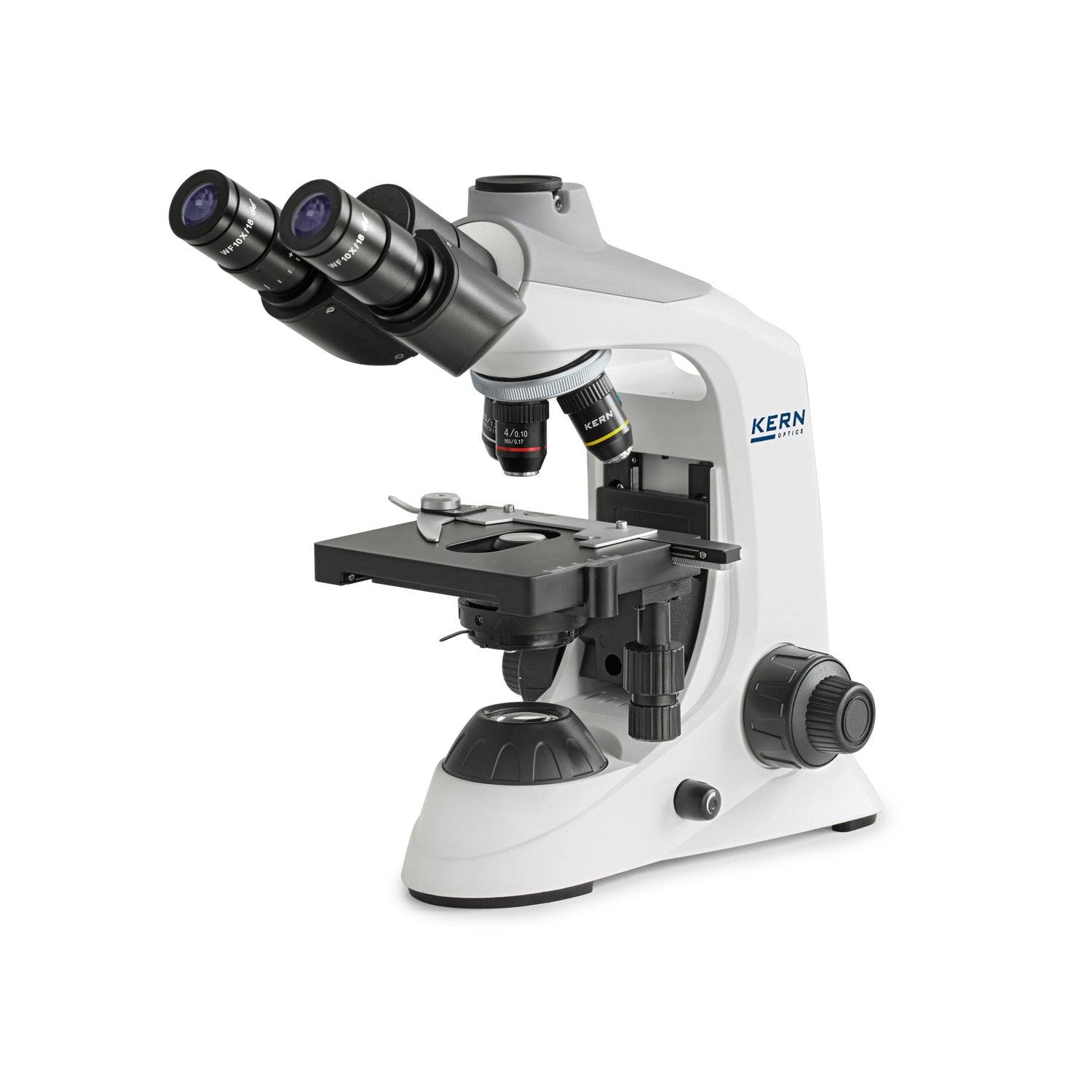 Kern Obe 134 Trinocular Transmitted Light Microscope With Extra High Magnification