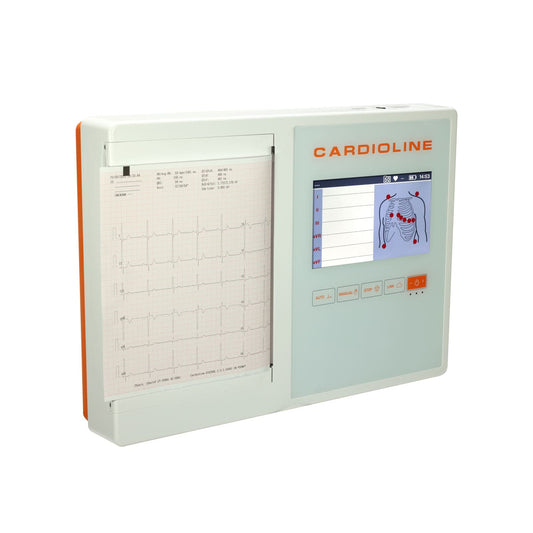 Ecg200L 12-Lead Ecg With Large Colour Touch Display 