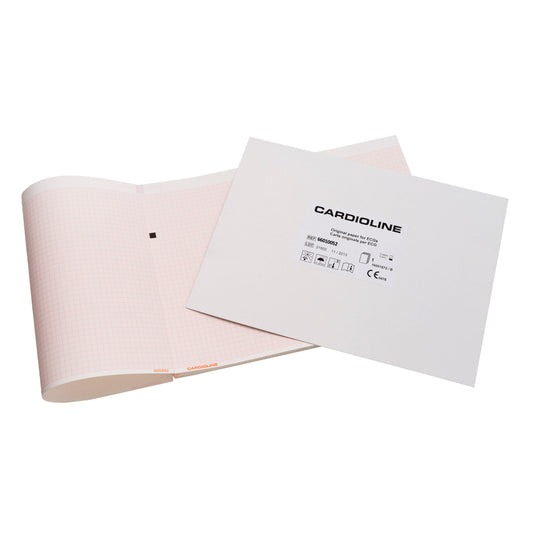Cardioline Ecg Paper For Ecg200L   Ecg200S And Cubestress Ecg Devices