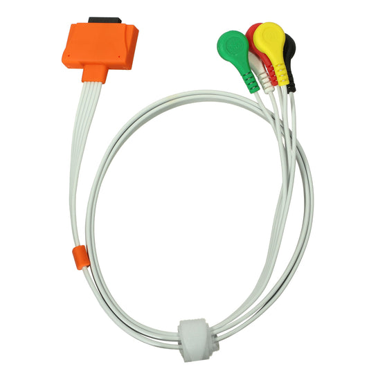 Clickholter Patient Cable Optionally In 5- Or 7-Wire Variant