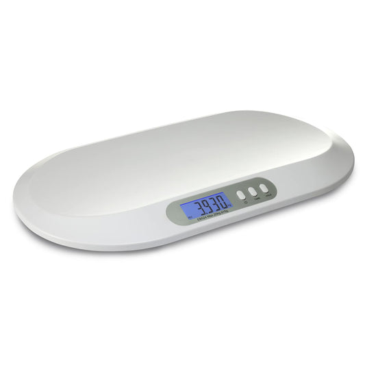 Baby Scale With Measuring Tape For Weight And Height Assessment In Infants
