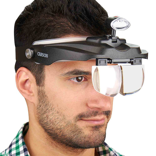Magnivisor™ Deluxe  Head-Worn Led Lighted Magnifier