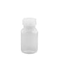 Laboratory Wide Neck Bottle Made Of Transparent Plastic With Screw Cap