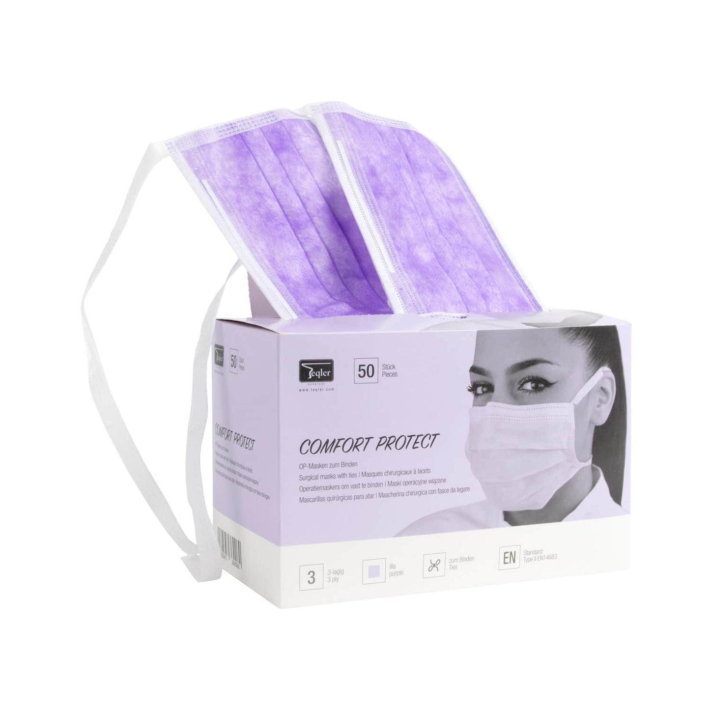 Surgical Face Masks With 98 % Bacteria Filtering Capacity