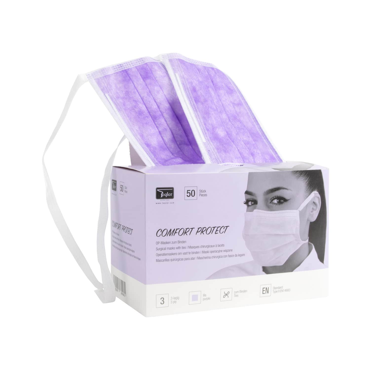 Surgical Face Masks With 98 % Bacteria Filtering Capacity