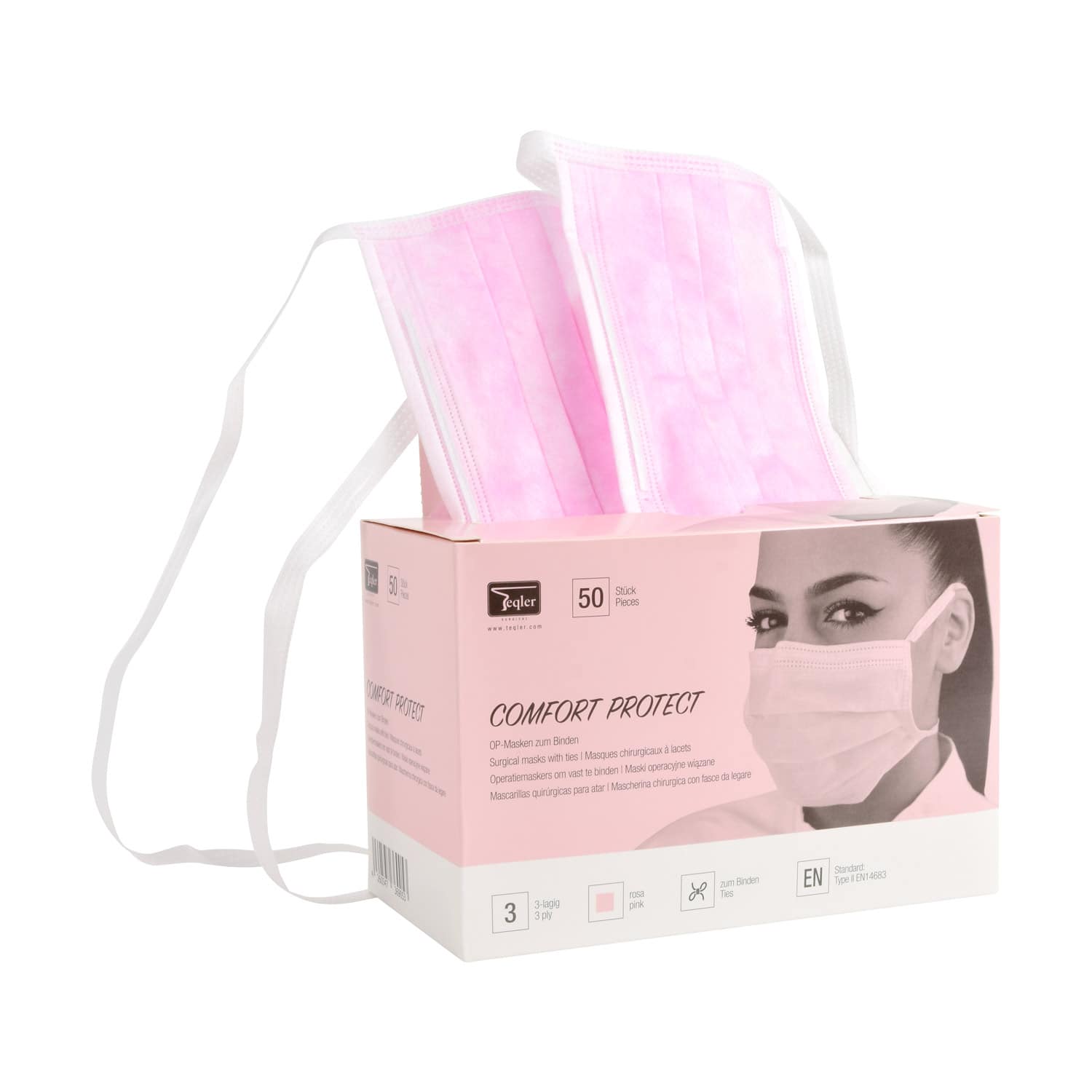 Surgical Face Masks With 98 % Bacteria Filtering Capacity