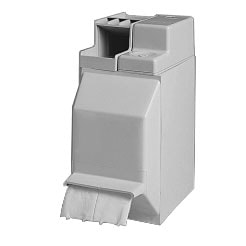 Swab Dispenser Combi Set From Haeberle Made Of Unbreakable Plastic