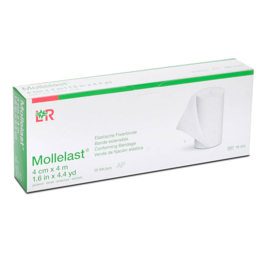 Mollelast Conforming Bandage 4cm | 20 piecesSSB - EconoMed