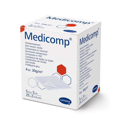 Medicomp Non-Woven Compresses   Available Sterile Or Non-Sterile