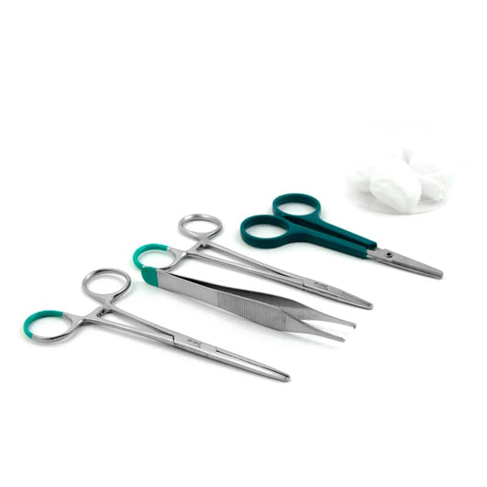 Teqler Suture Set C With Sterile Disposable Instruments