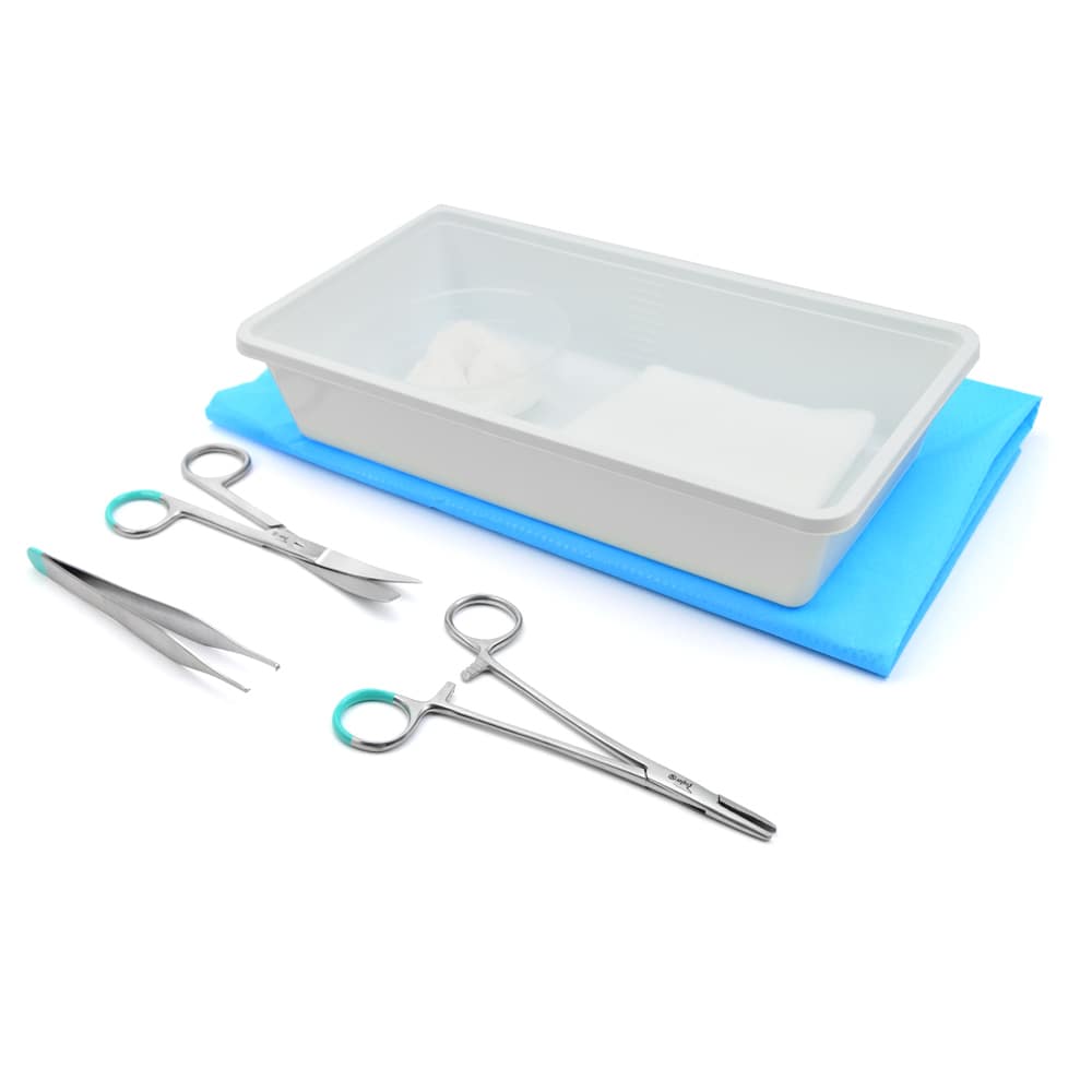 Teqler Suture Set D For Closing Wounds With Surgical Suture
