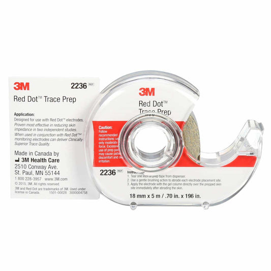 3M Red Dot Trace Prep To Remove Non-Conductive Skin Layers