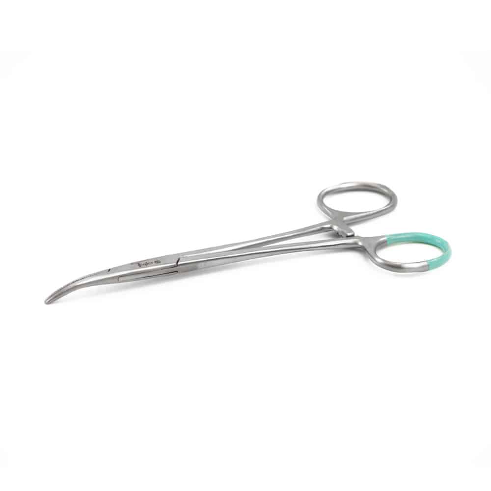 Teqler Halsted Artery Clip   13 Cm   Curved