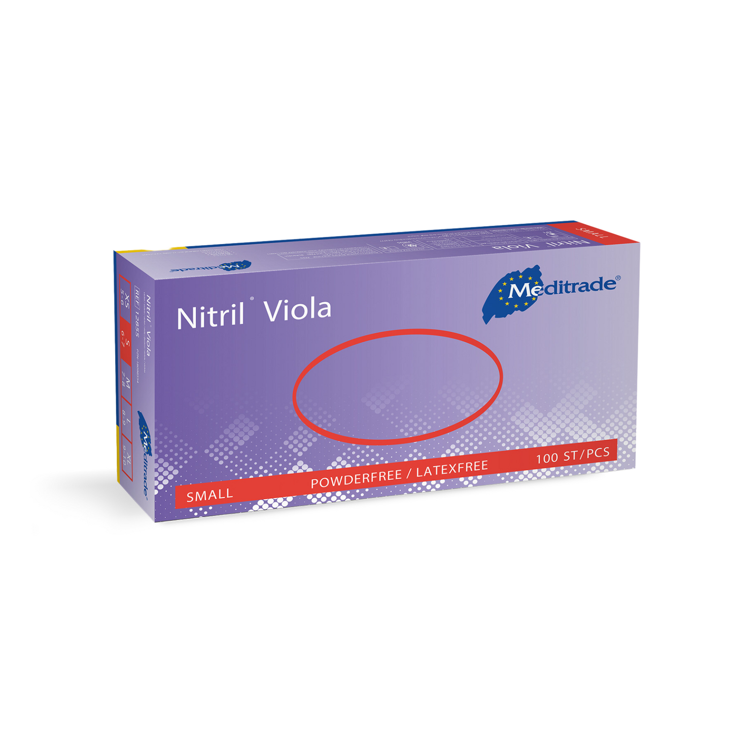 MediTrade Nitrile Gloves Purple x 100 | L - EconoMed