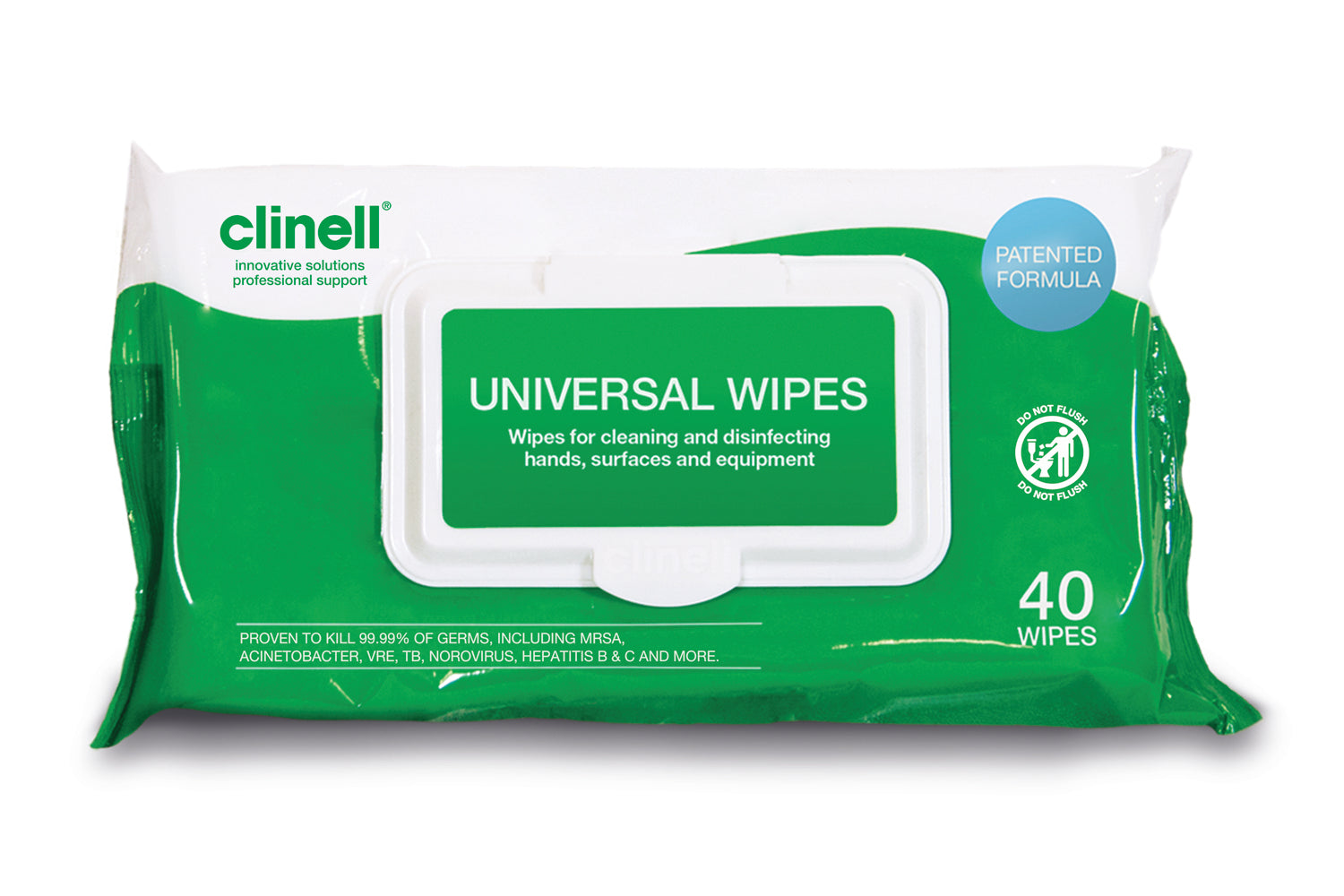 Clinell Universal Wipes - 40 wipes - EconoMed