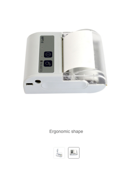 Maico EasyTymp Tympanometer with external printer - EconoMed