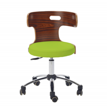 Designer Swivel Stool apple green