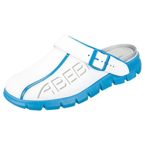 Leather Clogs «Dynamic» With Foldable And Adjustable Heel Strap