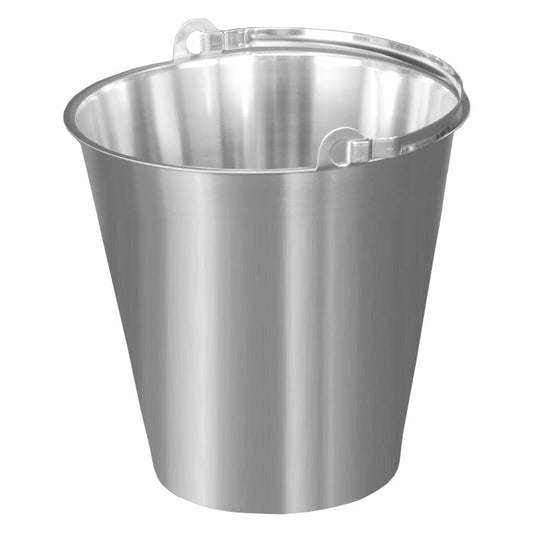 Chromium-Nickel-Steel Bucket With Carrying Handle And 15 L Volume