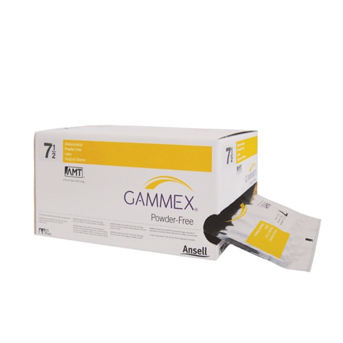 Ansell Gammex Powder-Free Surgical Gloves With Antimicrobial Inner Coating