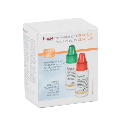 Control solution for blood glucose monitors GL44 and GL50 - EconoMed