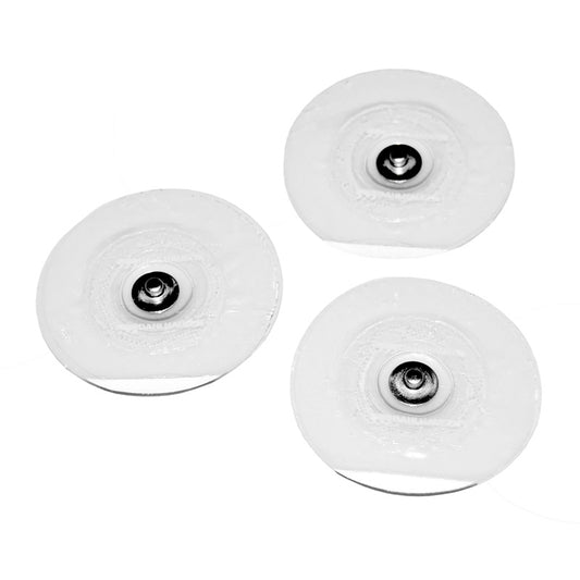 Ecg Disposable Electrodes With Push-Button Connection   Latex-Free