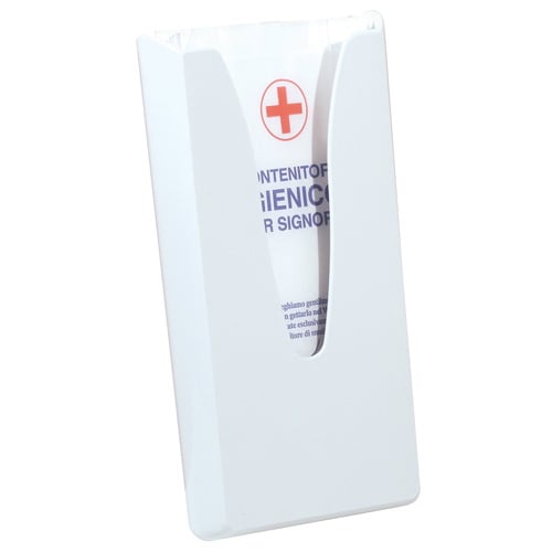 Dispenser For Sanitary Bags | Dimensions: 29.5 X 5.5 X 13.5 Cm (H X D X W)