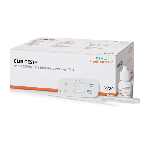 Siemens Clinitest Rapid Covid-19 + Influenza Antigen Test For The Qualitative Detection Of Sars-Cov-2 And Influenza Antigens