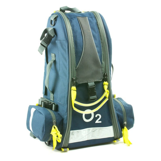 Oxygen Backpack With 2 Side Compartments For Additional Storage Space
