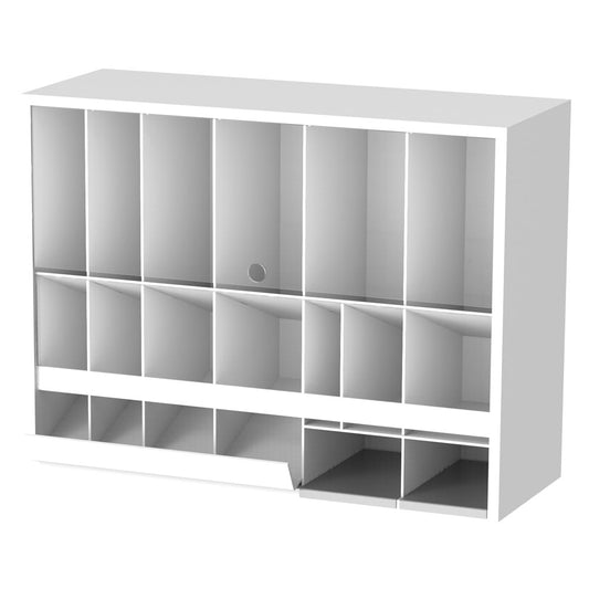 Plaster Dispenser With Dust-Proof Plexiglass Panels